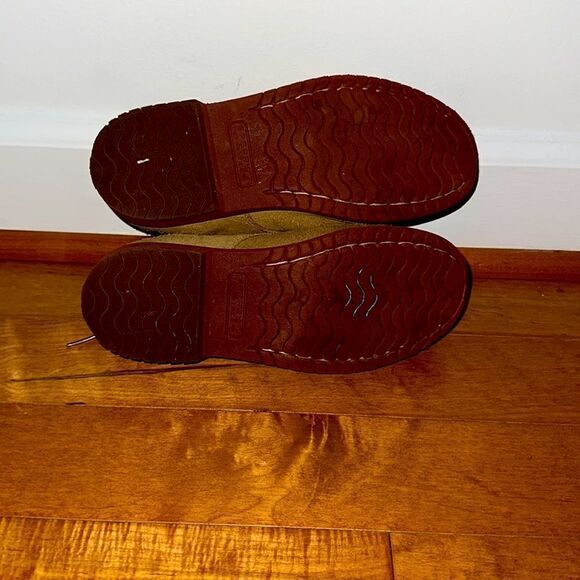 Sperry Topsider Tevin Tan Suede Shoes Sz 2.5 Wide - Picture 8 of 8